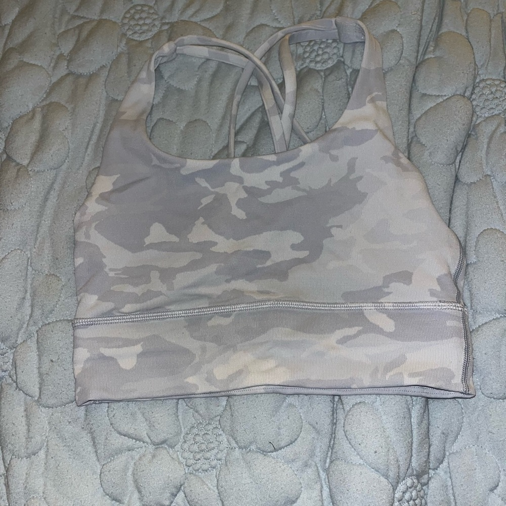 Lululemon energy bra long line ribbed